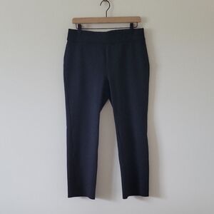 Soft Surroundings Black Ponte Pull-on Cropped Pants Size Medium Petite MP